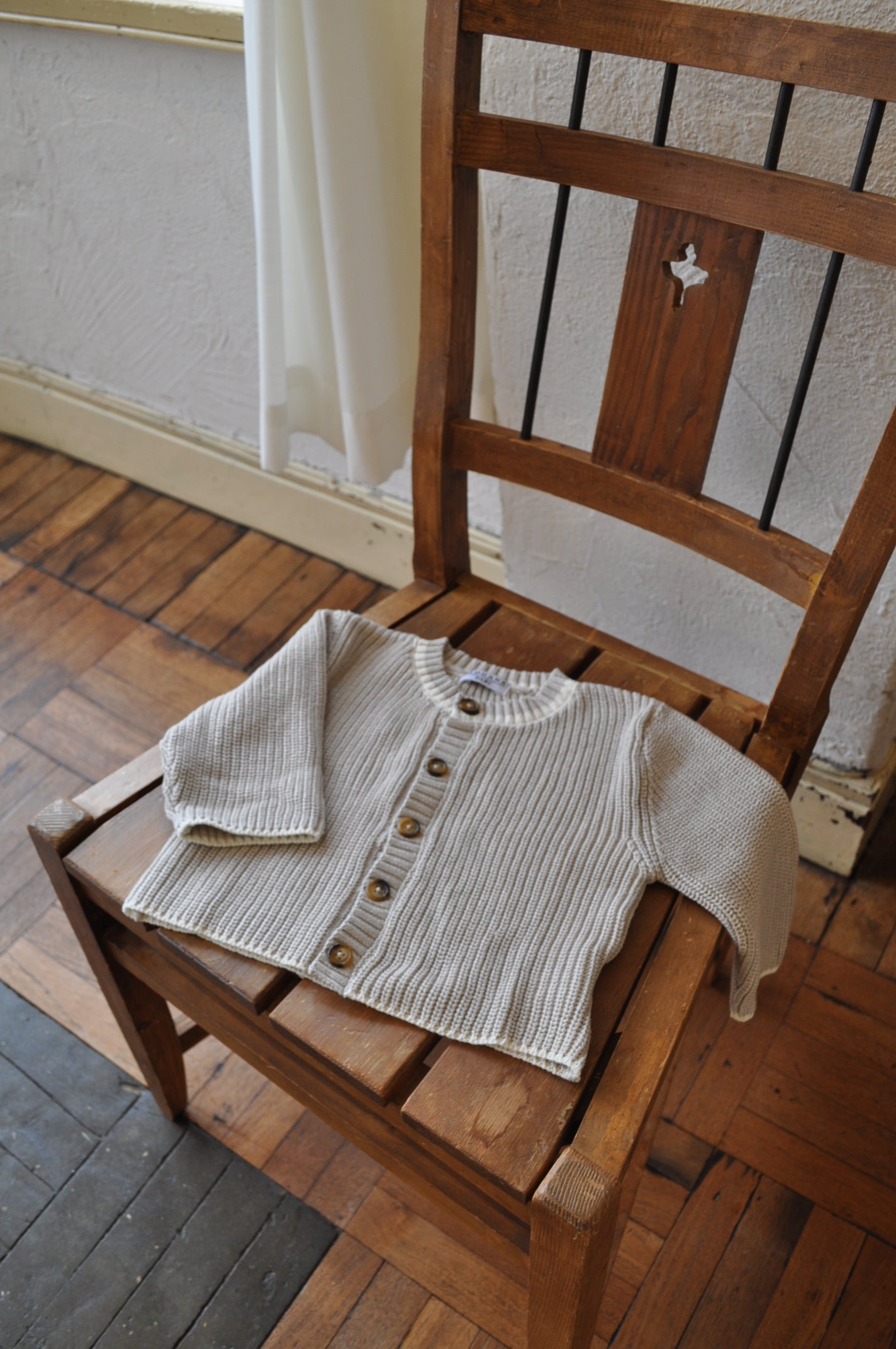 Rabbit Knit Three Piece(gray)