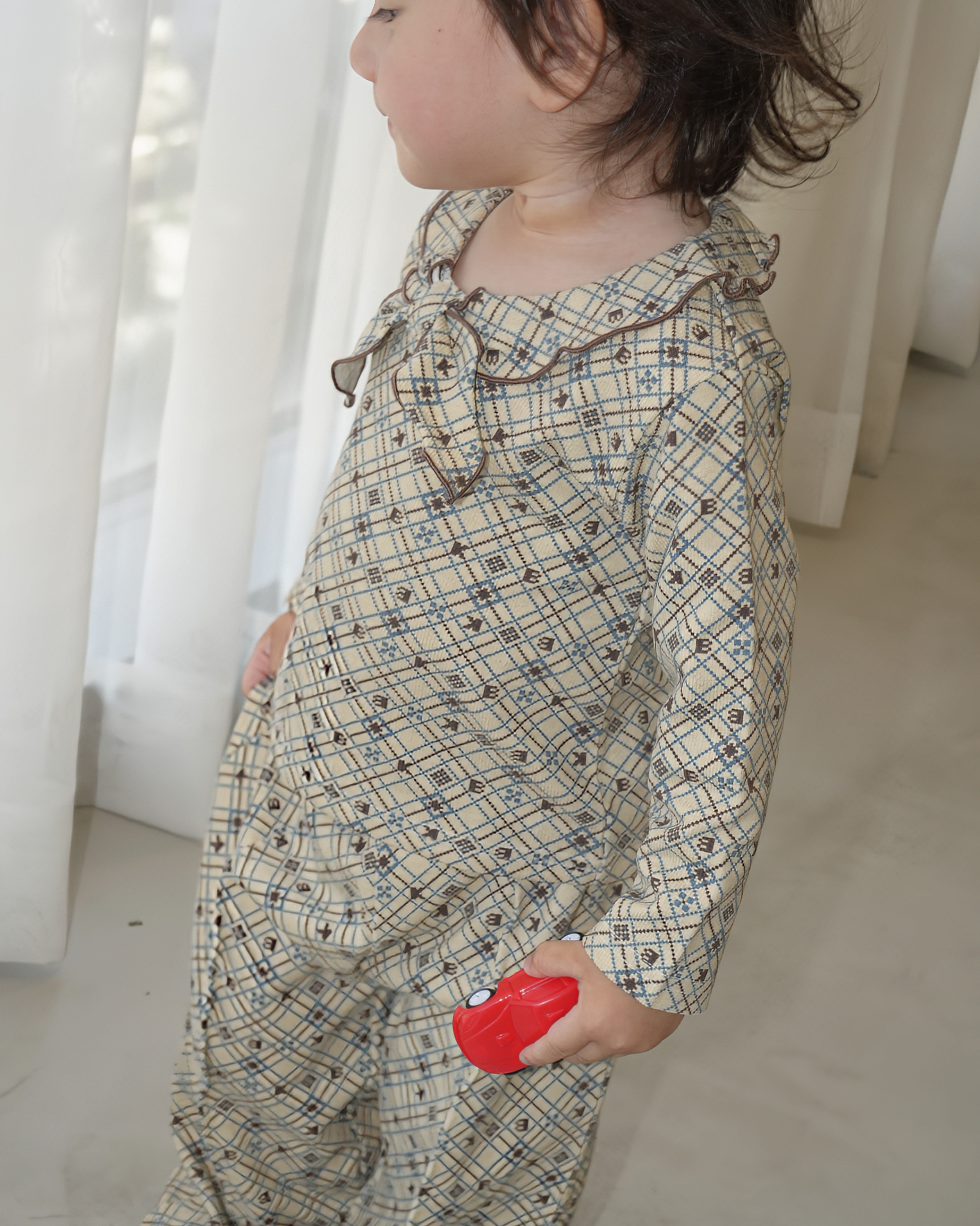 Pixel Art Scarf Top【110314】
