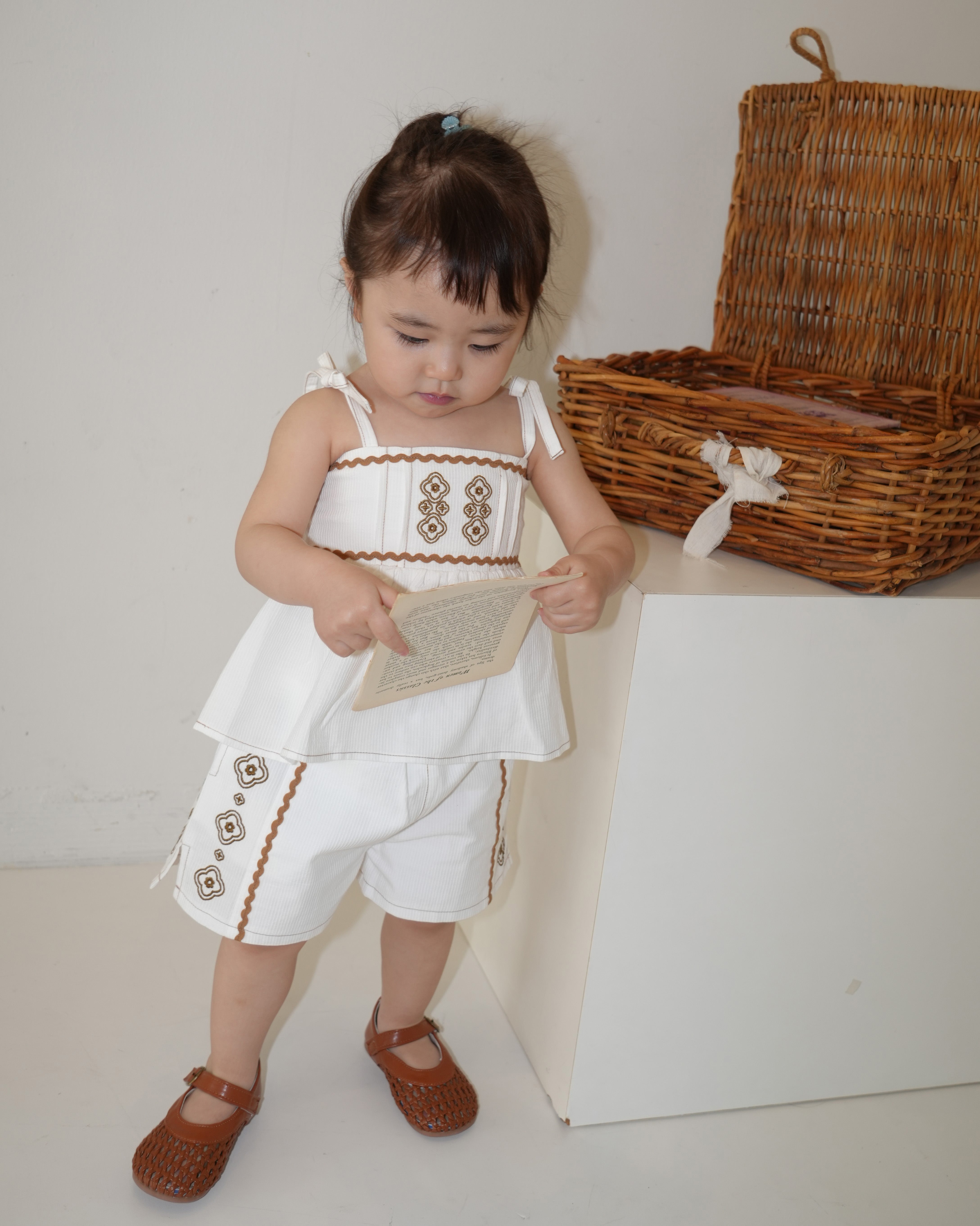 Arabian Vintage Tile Embroidered Tunic【110273】