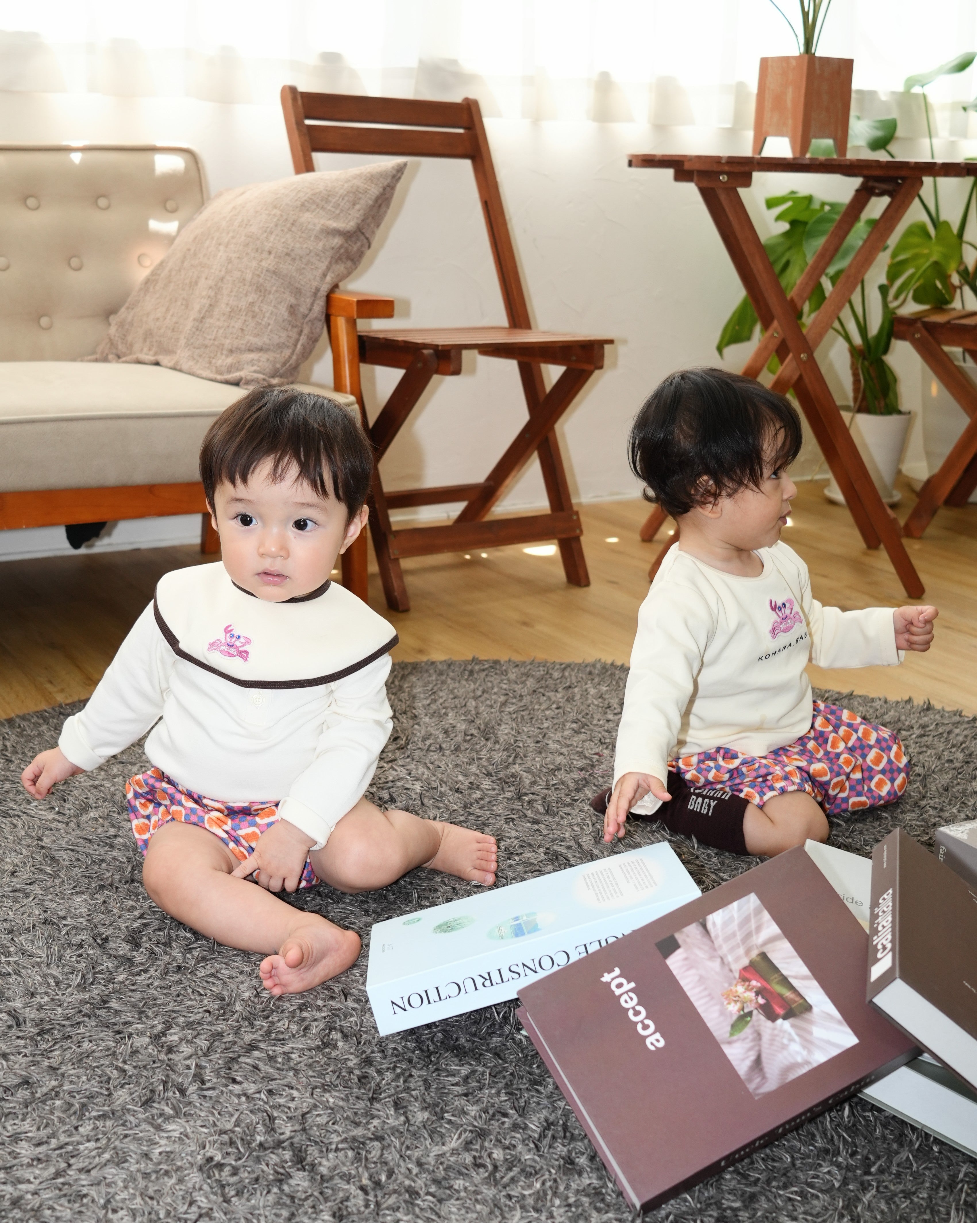 KOHANA × カニパン Long Sleeve Tee & Bloomers Set【110427】