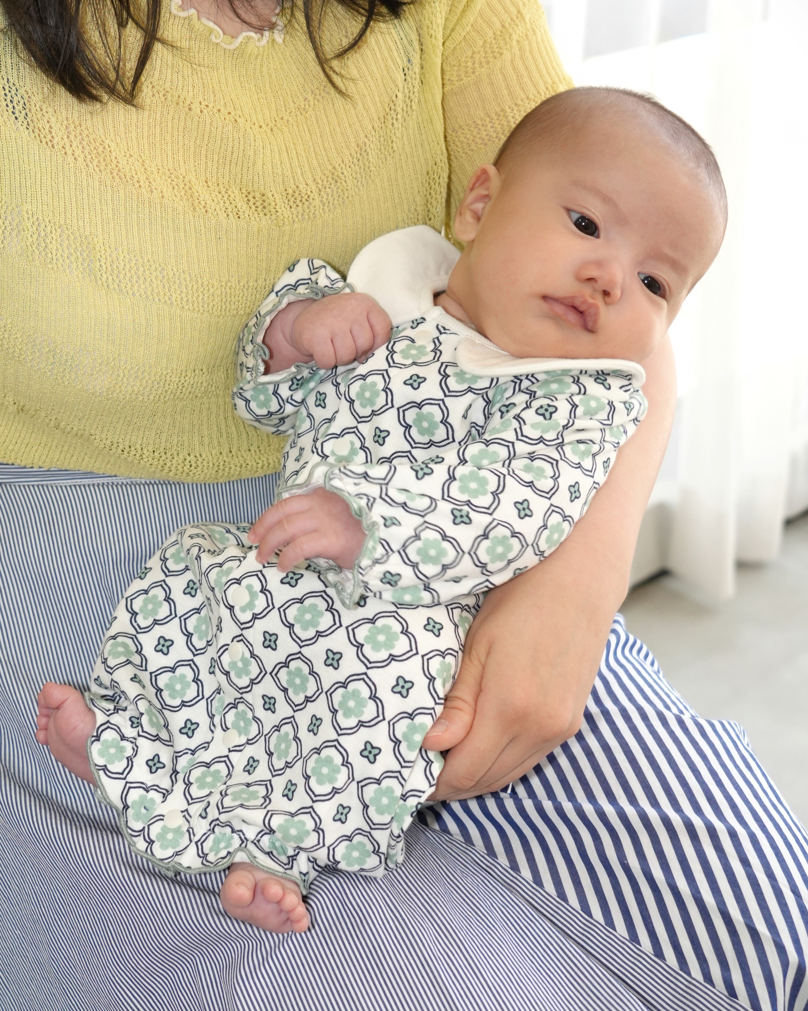 Vintage Tile Pattern Two Way All【110110】 (green)