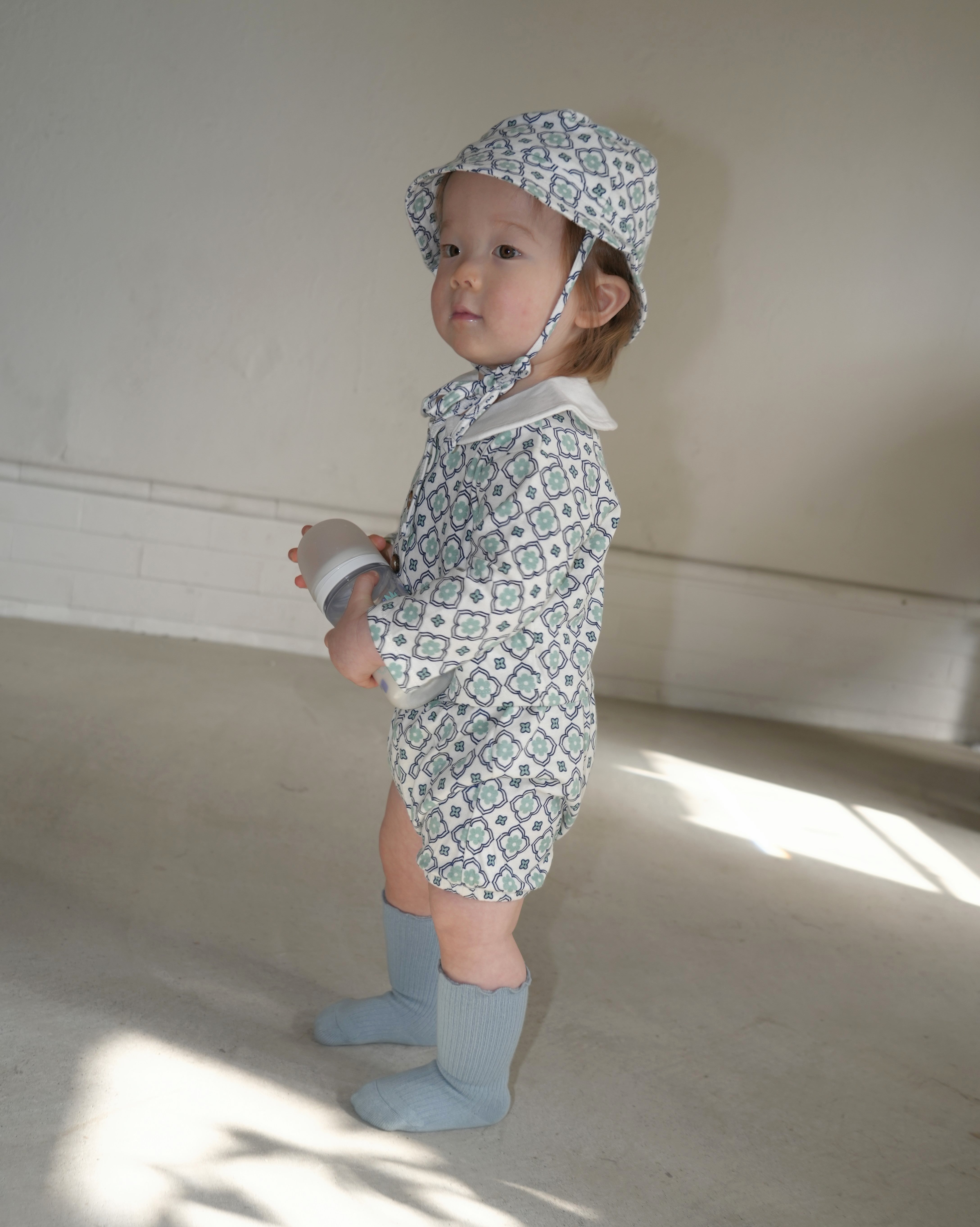 Vintage Pattern Round Collar Set up【110054】