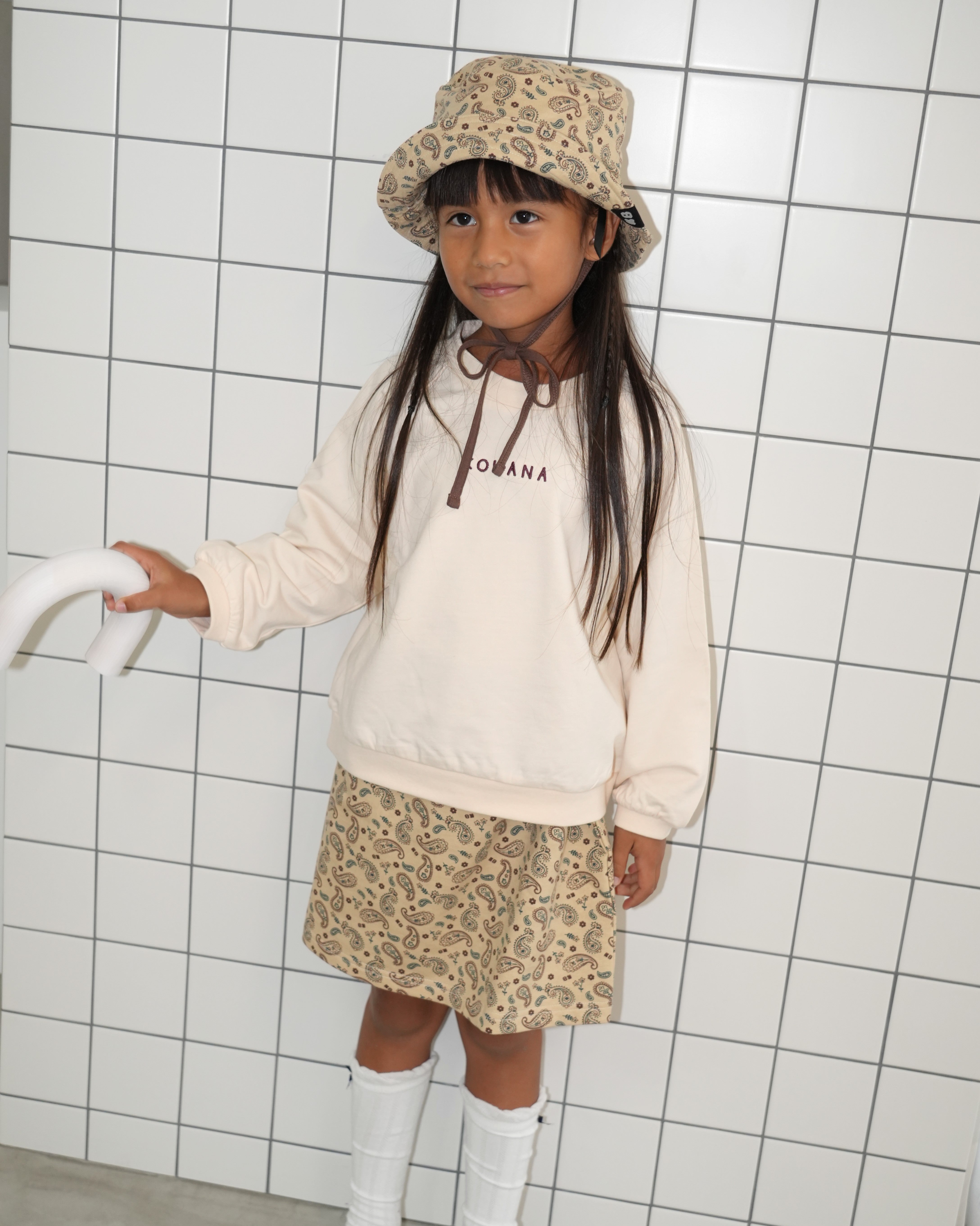 Floral Design Sweatshirt【110372】(子供用)