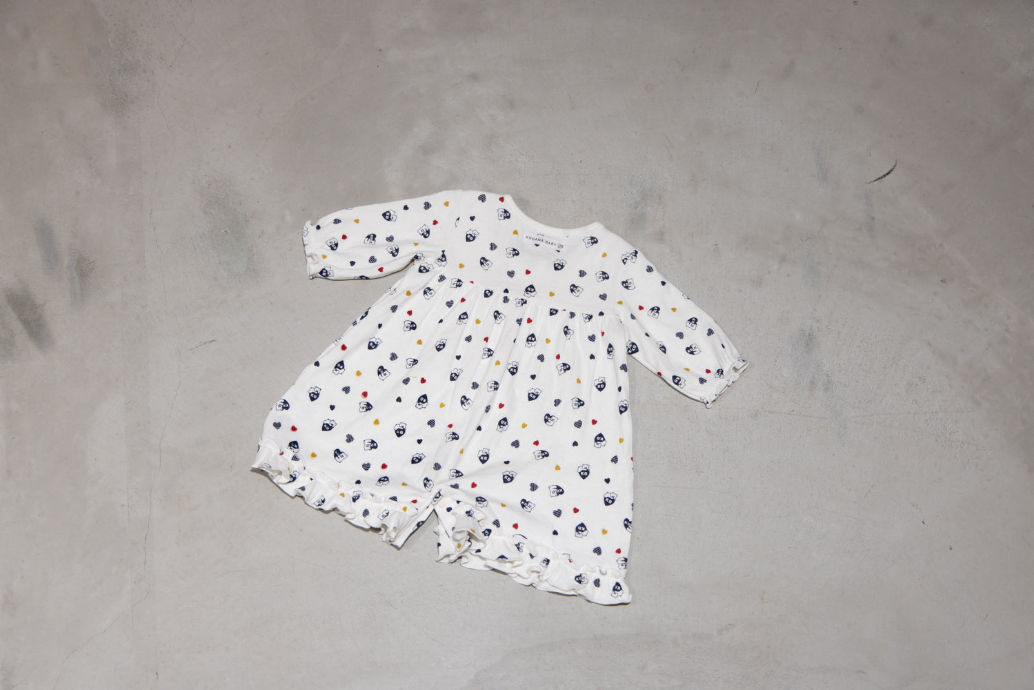 (Pre-order item) Kohana Bear 2-Way All-Over Dress [110085] 
