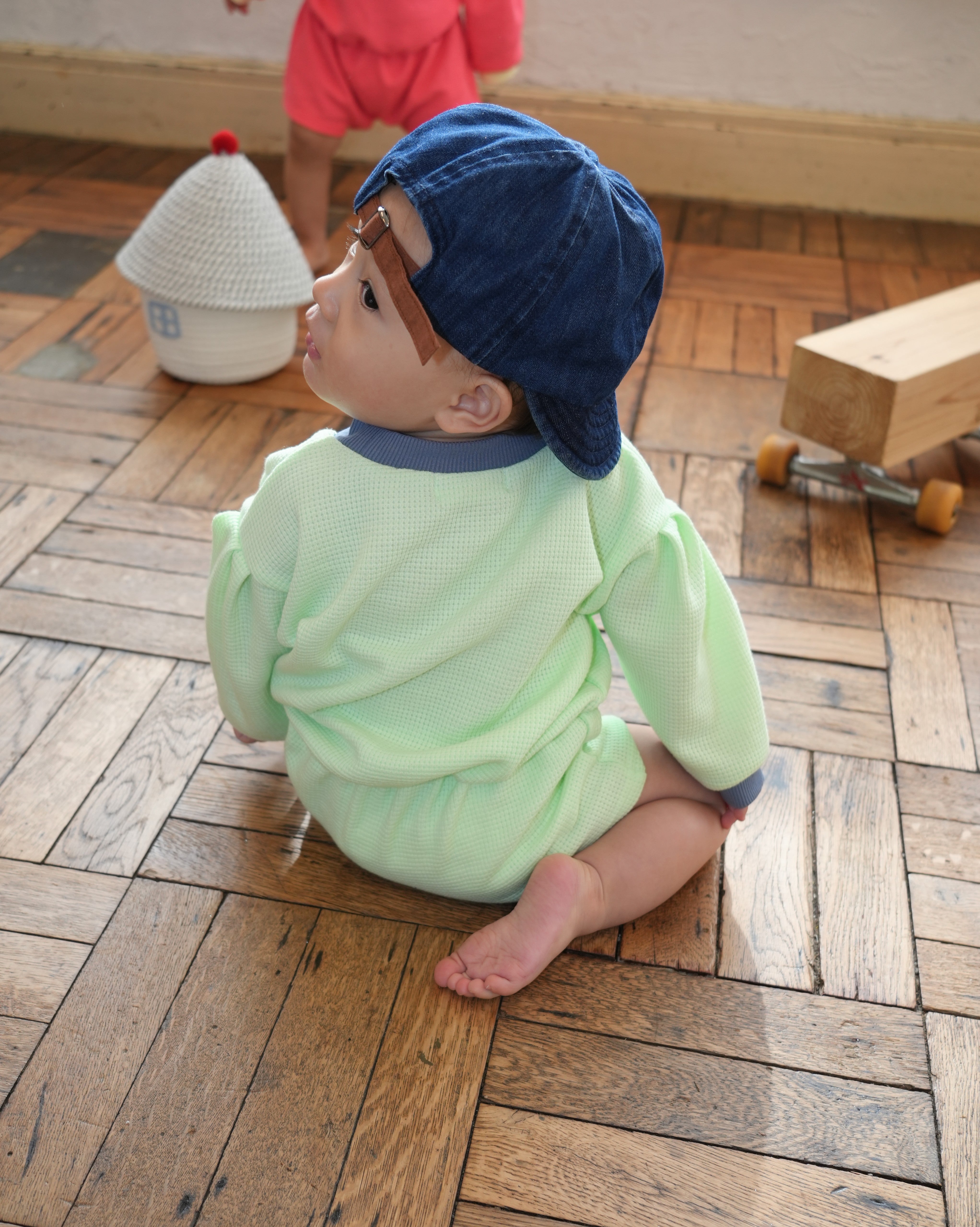 ネオンカラーロンパース【110202】（green）