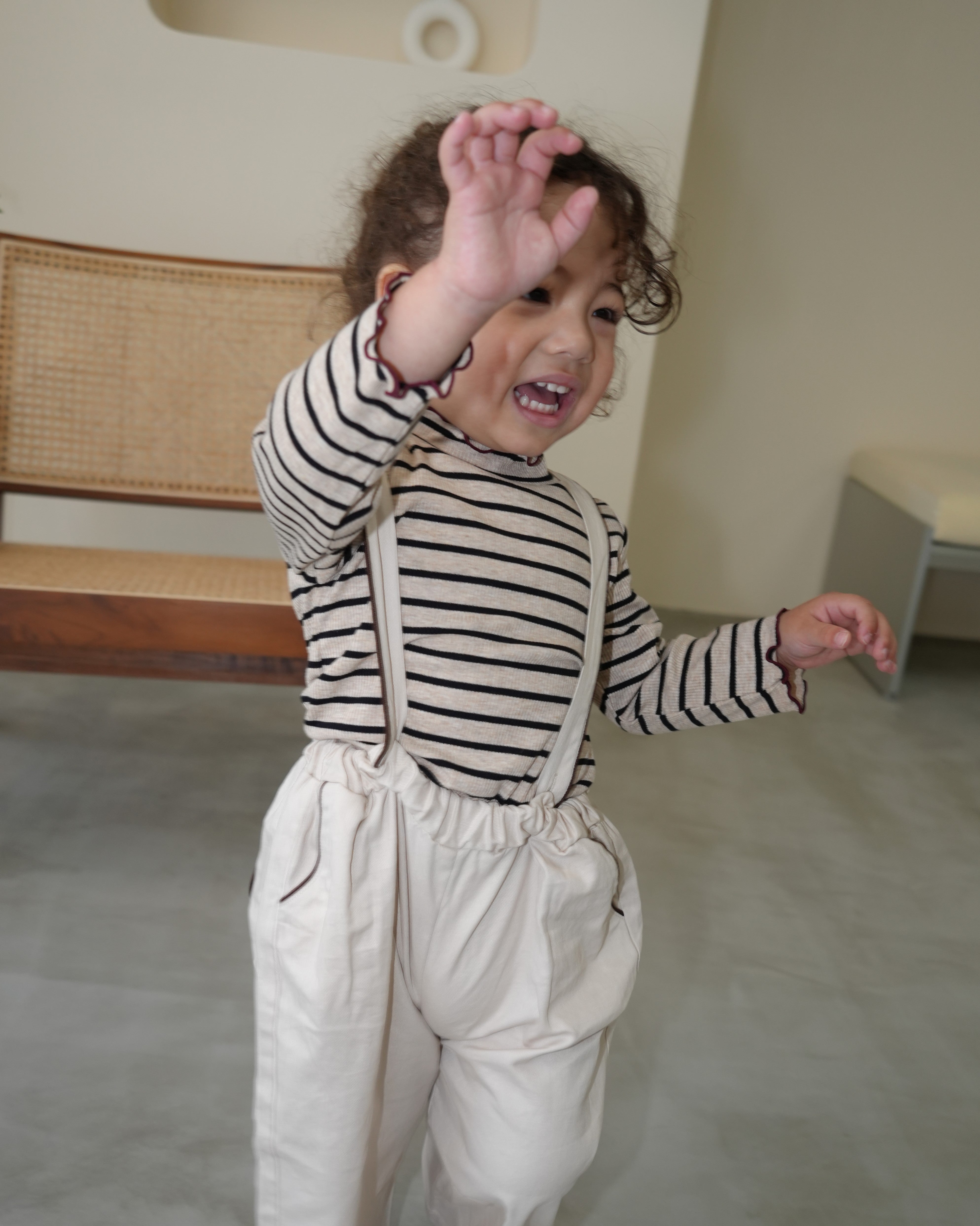 Striped Merrow Tops【110404】 (brown)