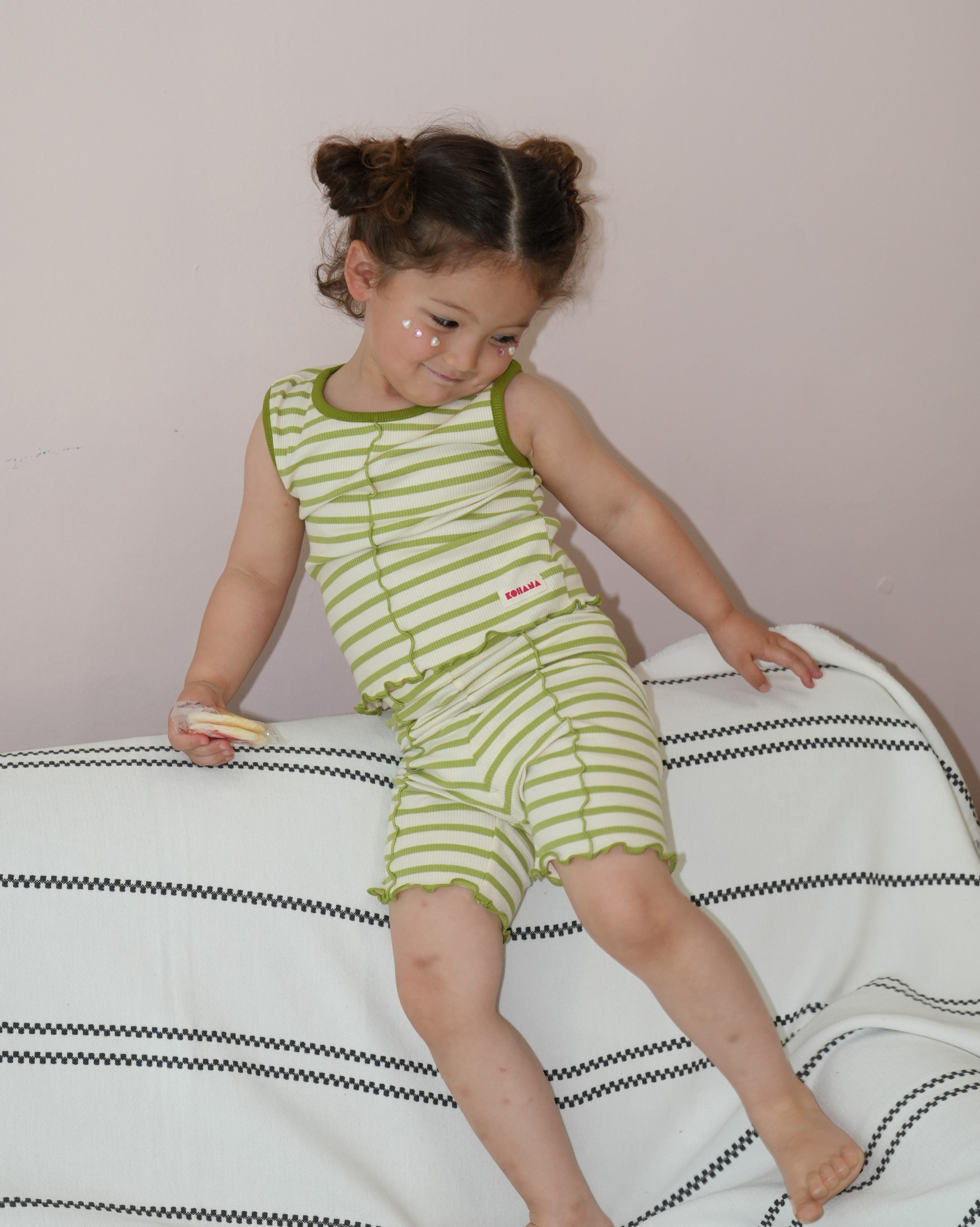 Striped Mellow Tank Top【150015】 (LGR)