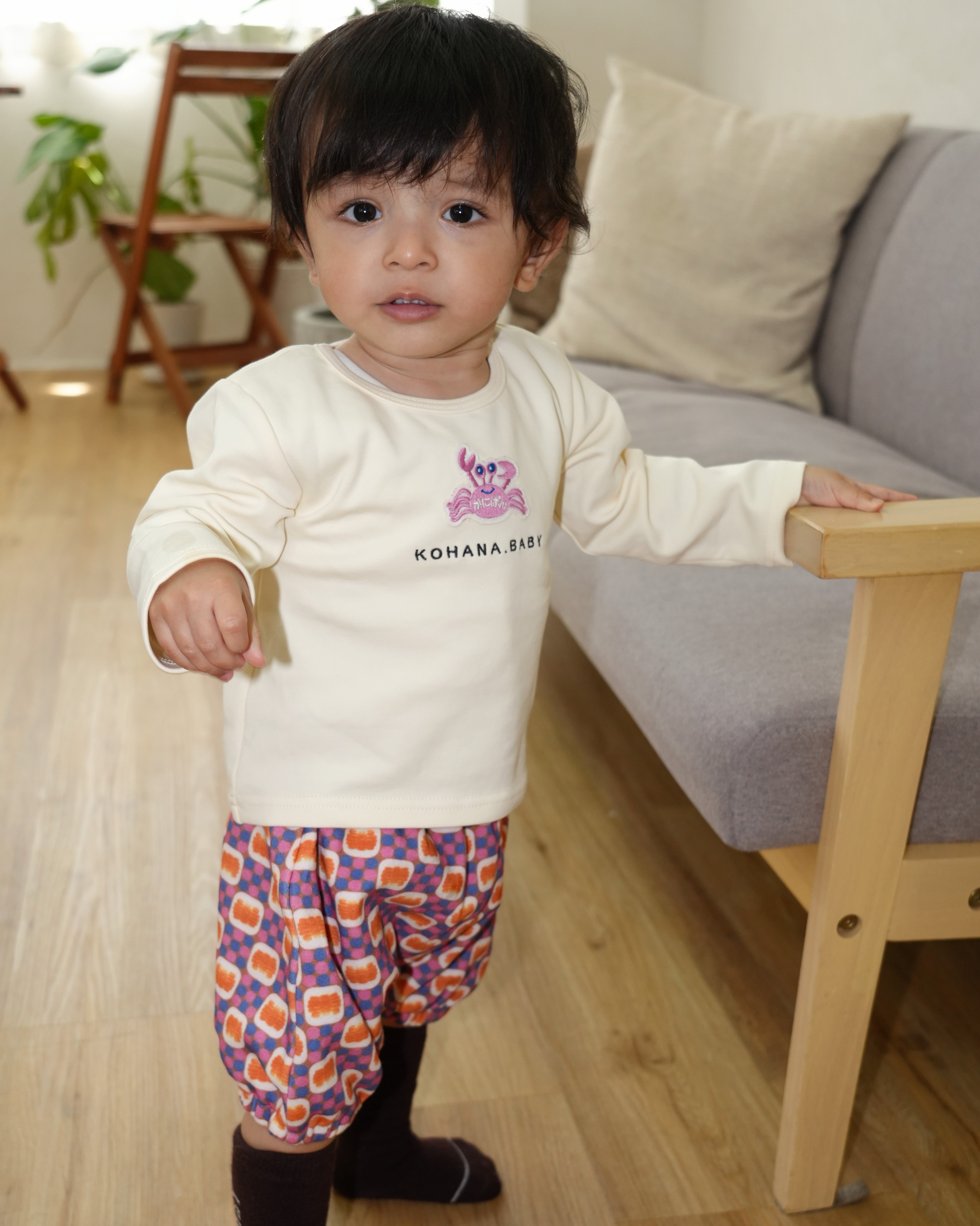 KOHANA × カニパン Long Sleeve Tee & Bloomers Set【110427】