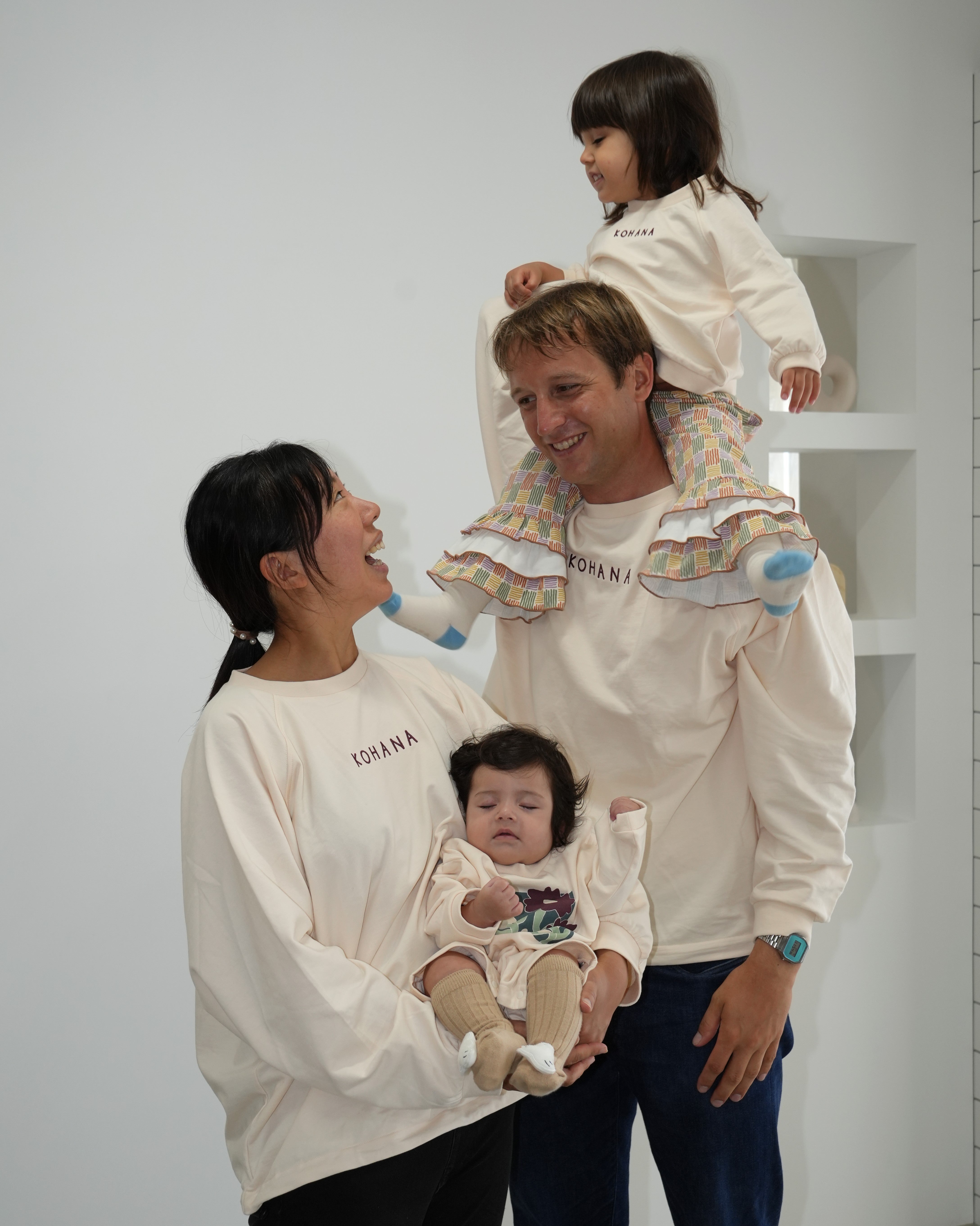 Floral Design Sweatshirt【110373】(大人用)