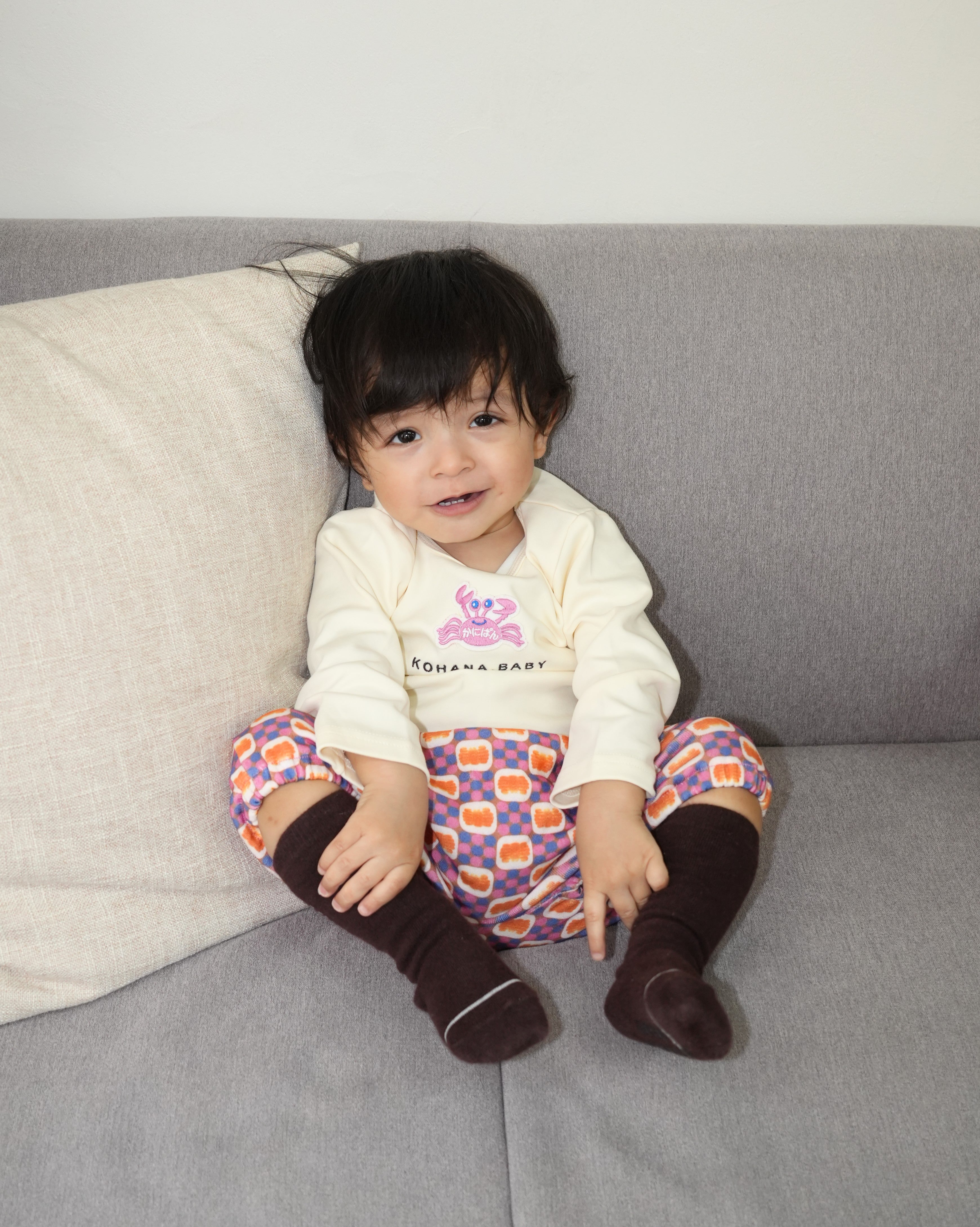 KOHANA × カニパン Long Sleeve Tee & Bloomers Set【110427】