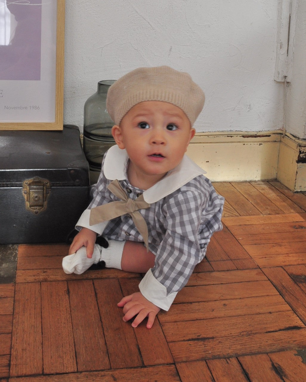 セーラーカラーセットアップ【110044】（gray）