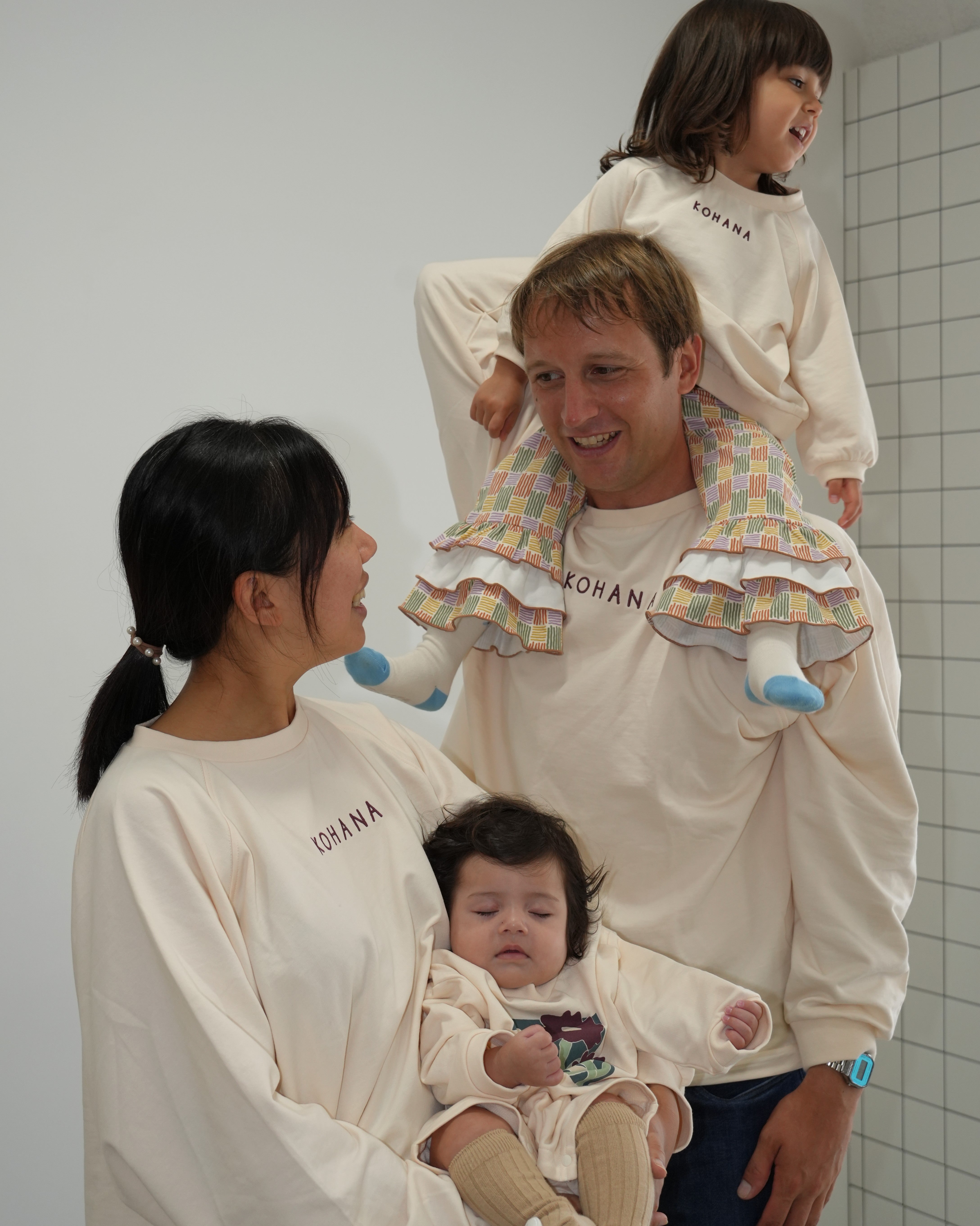Floral Design Sweatshirt【110372】(子供用)