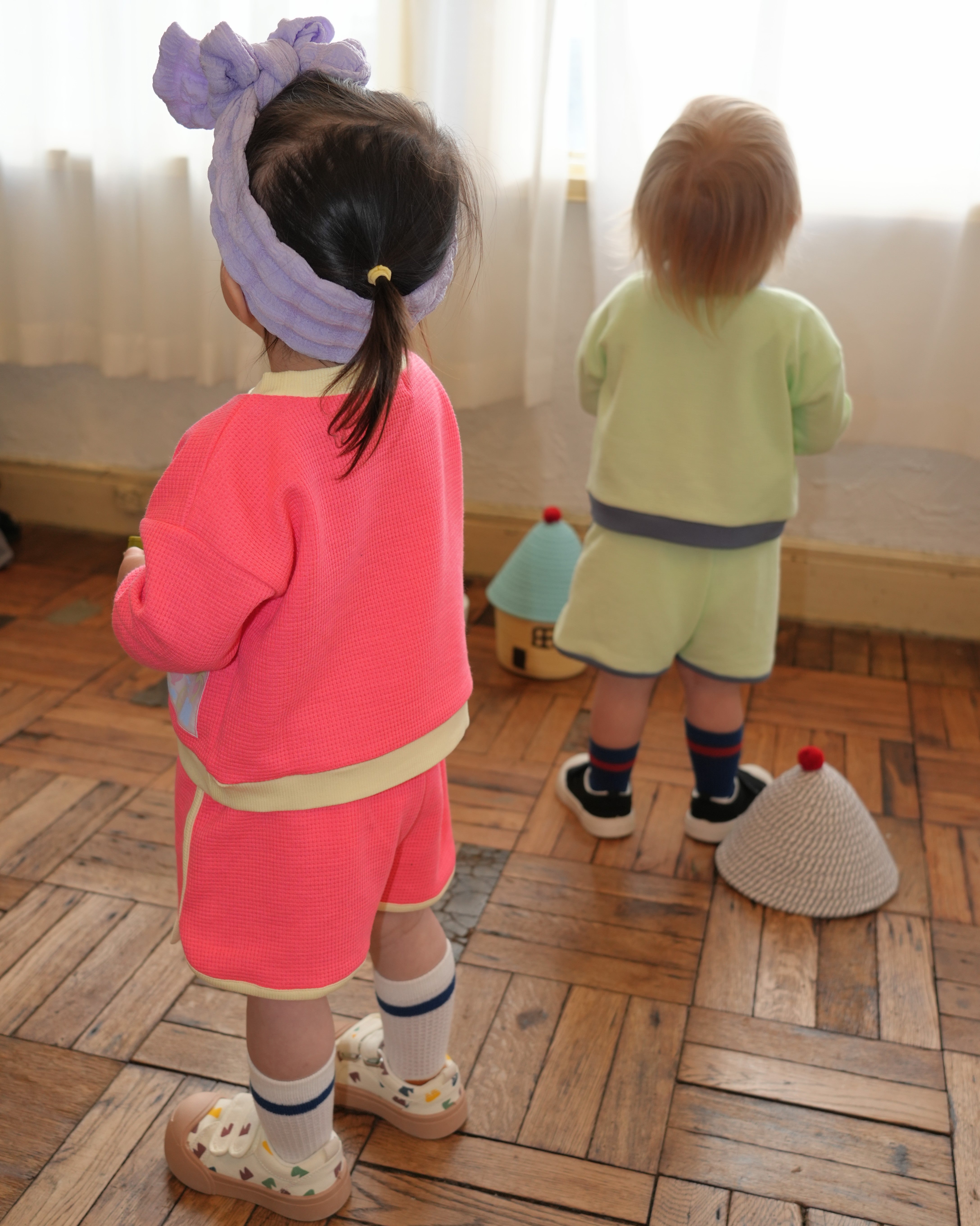 ネオンカラーランニングパンツ【110201】（orange）