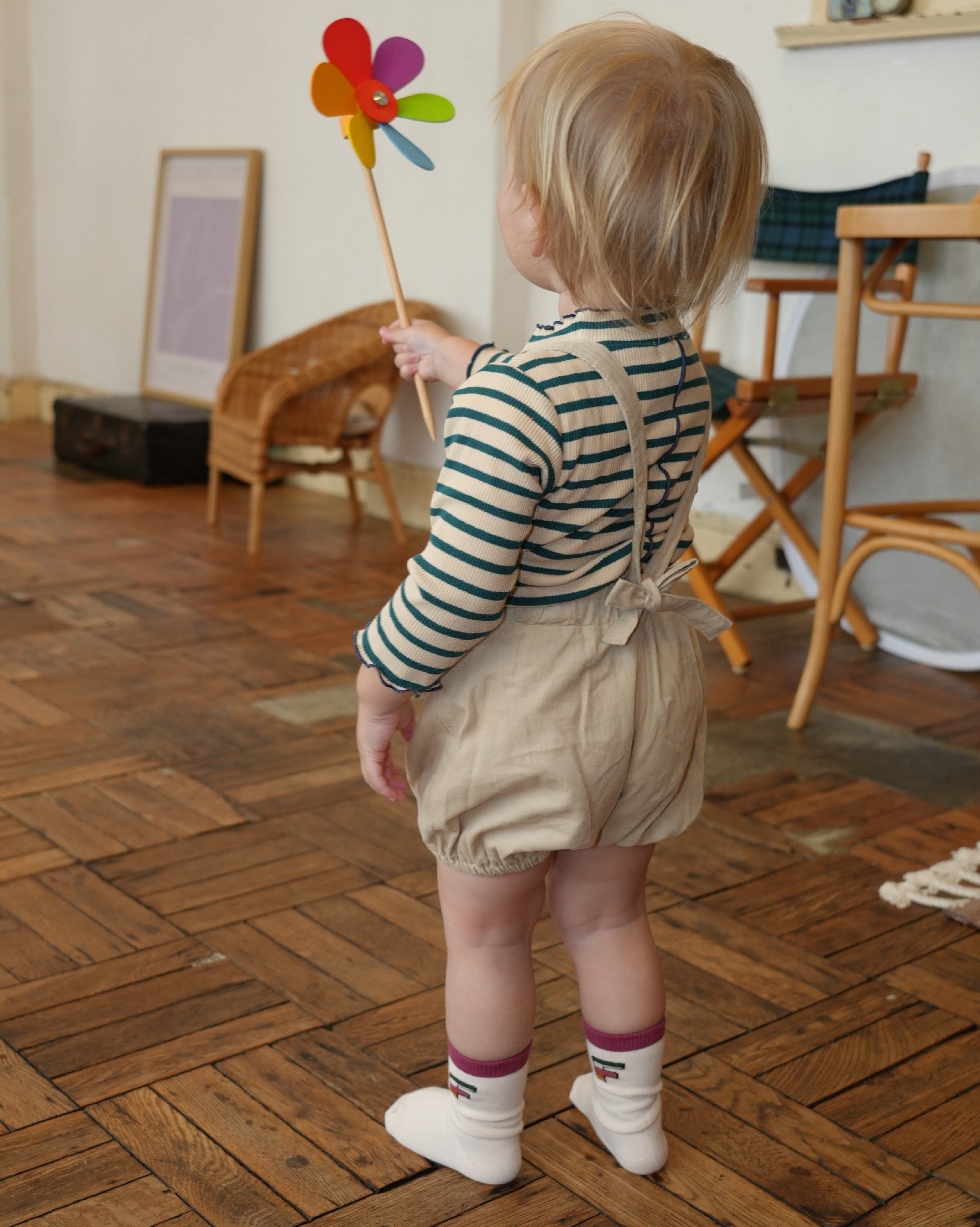 ボーダートップス【110205】(green)