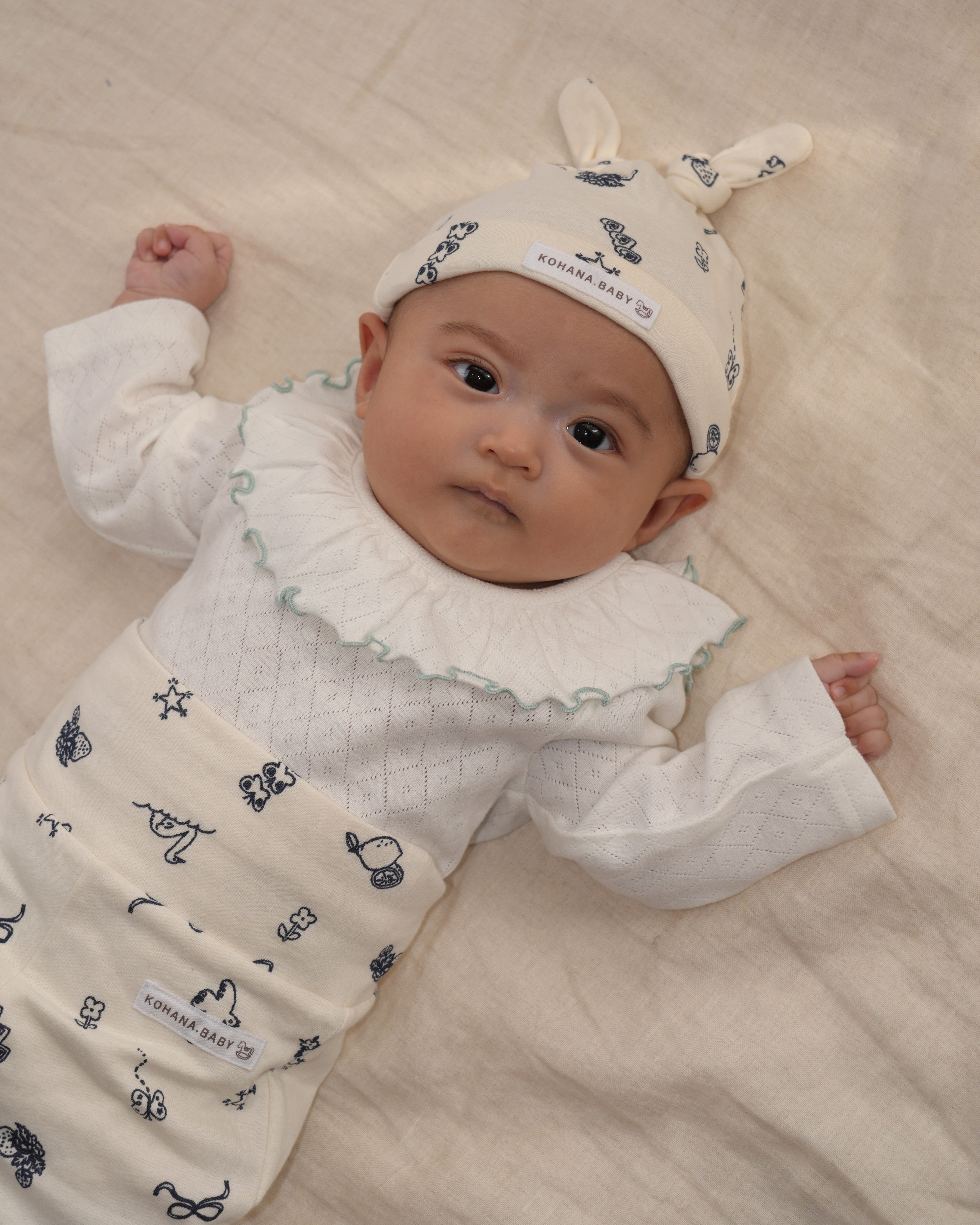 Illustration Twin Tail Beanie【110131】