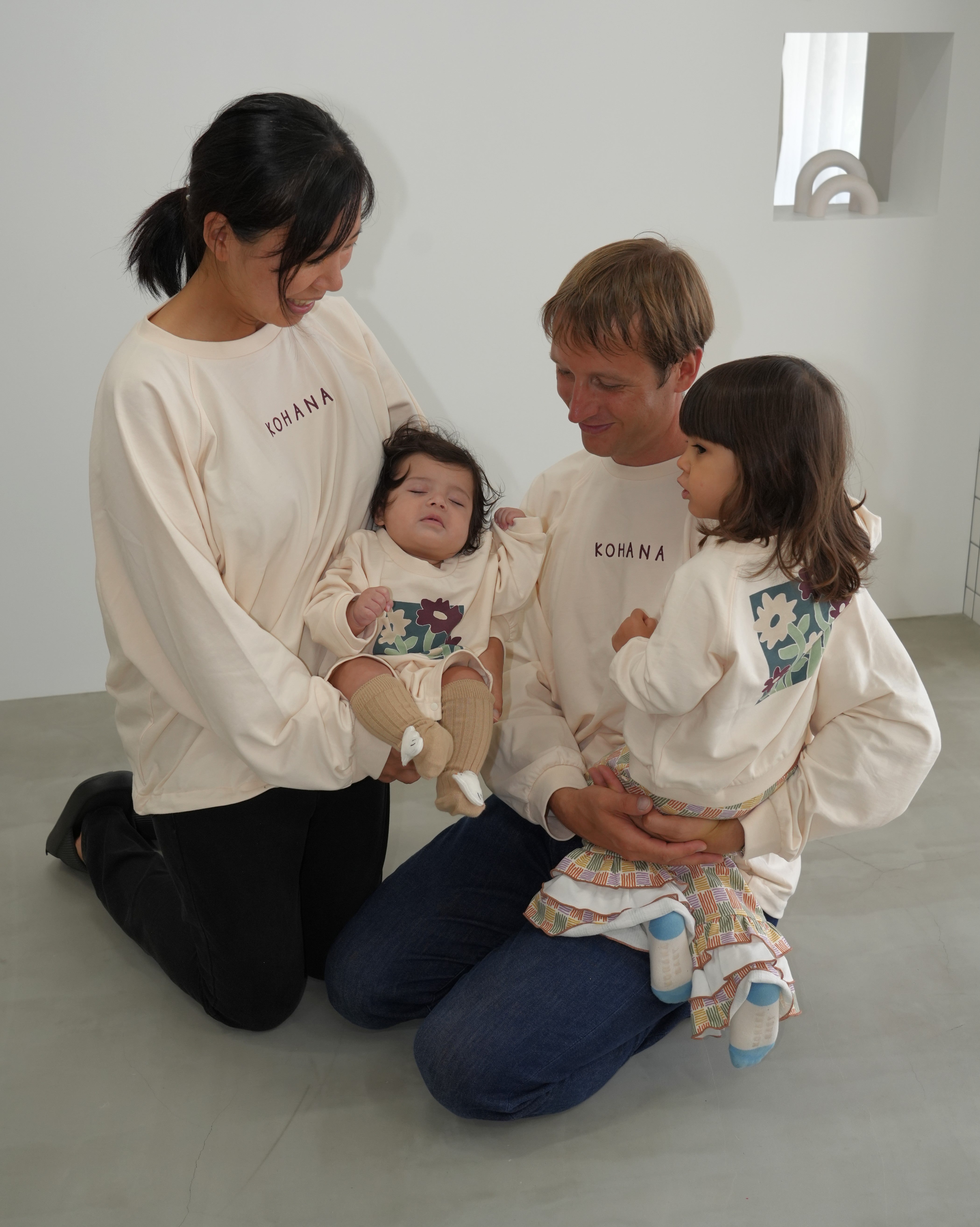 Floral Design Sweatshirt【110372】(子供用)