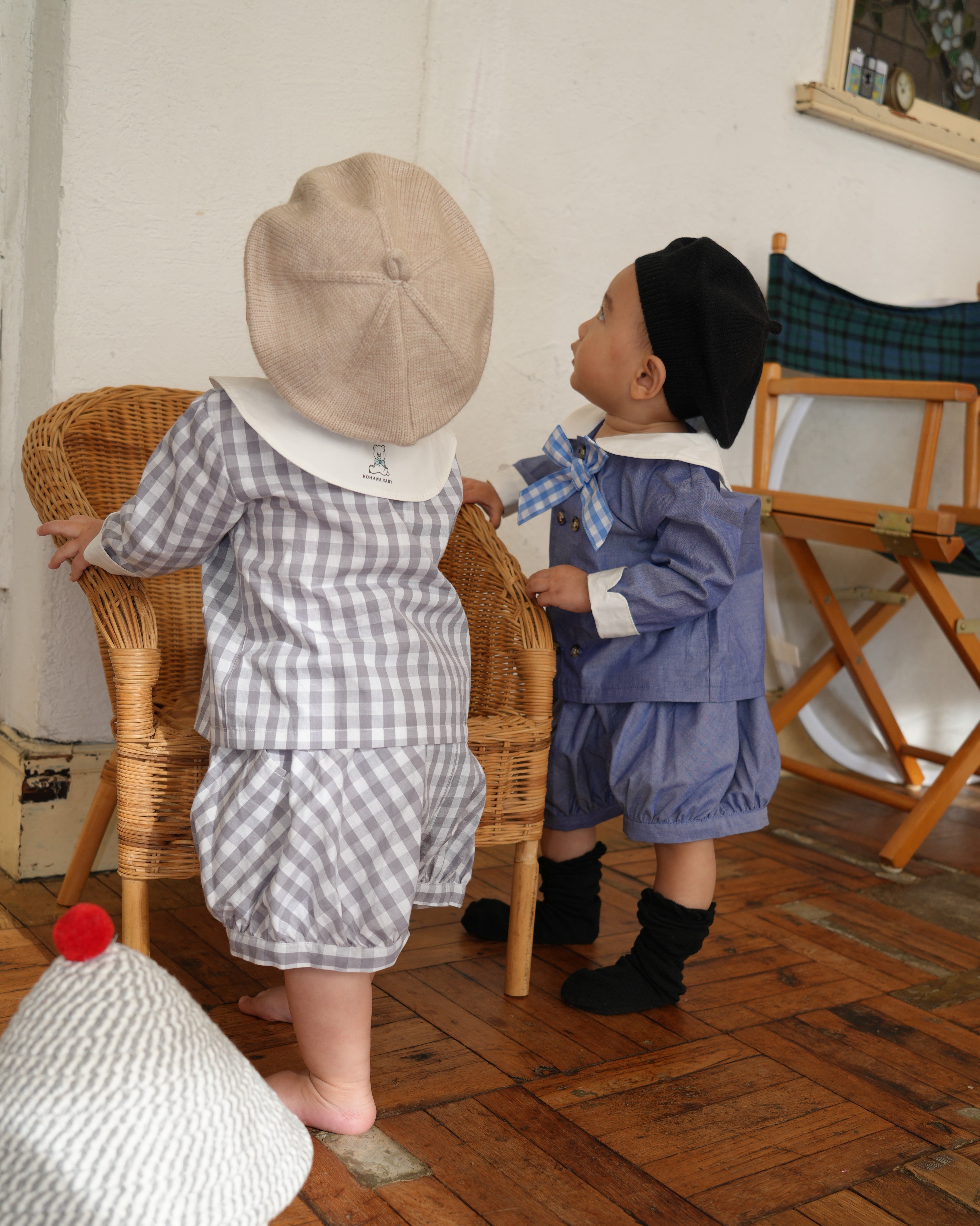 セーラーカラーセットアップ【110044】（gray）