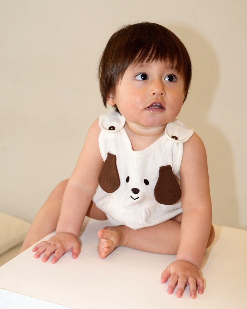 Dog Face Bloomer Salopette【110237】