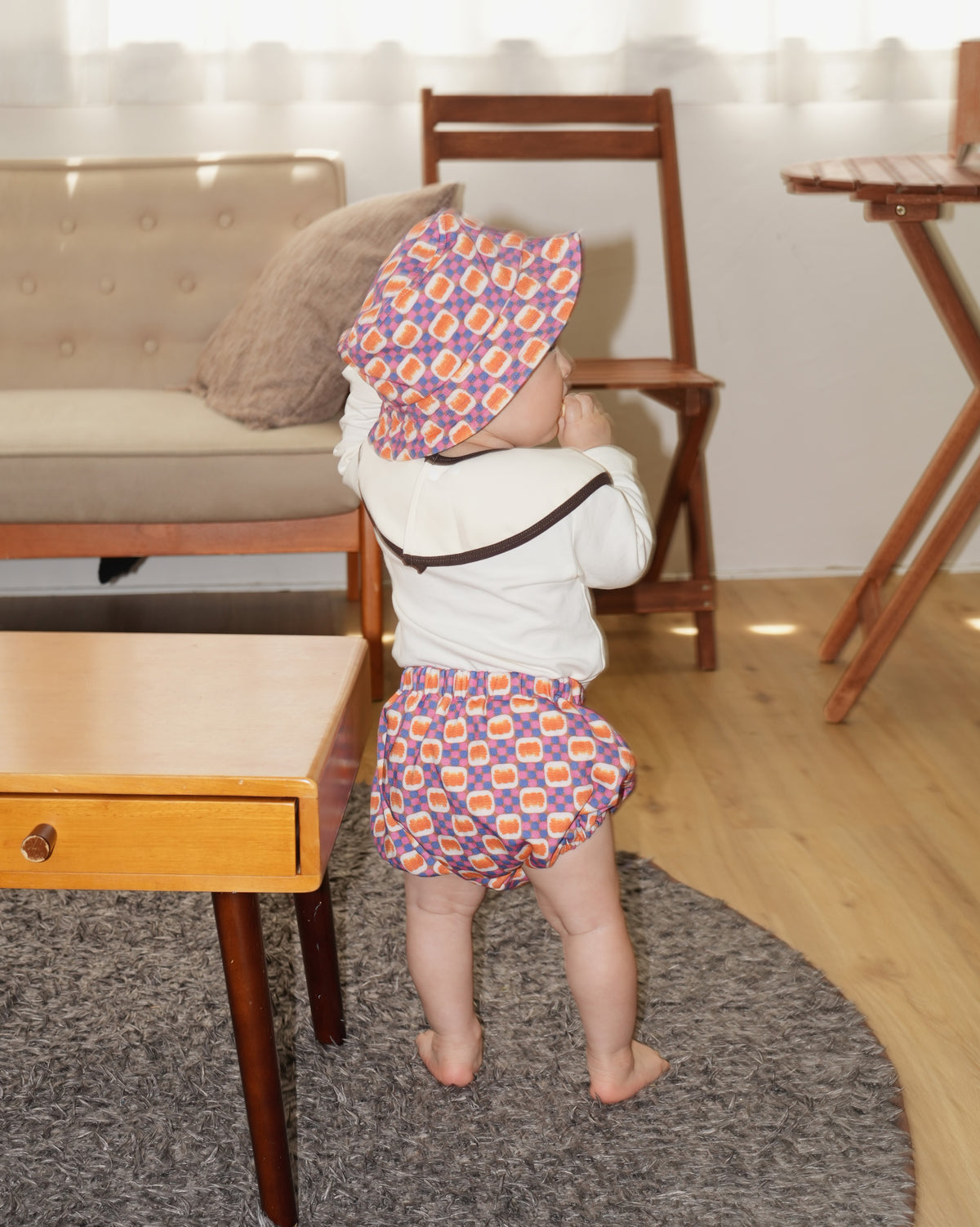 KOHANA × カニパン Bib & Bloomer Set 【110426】