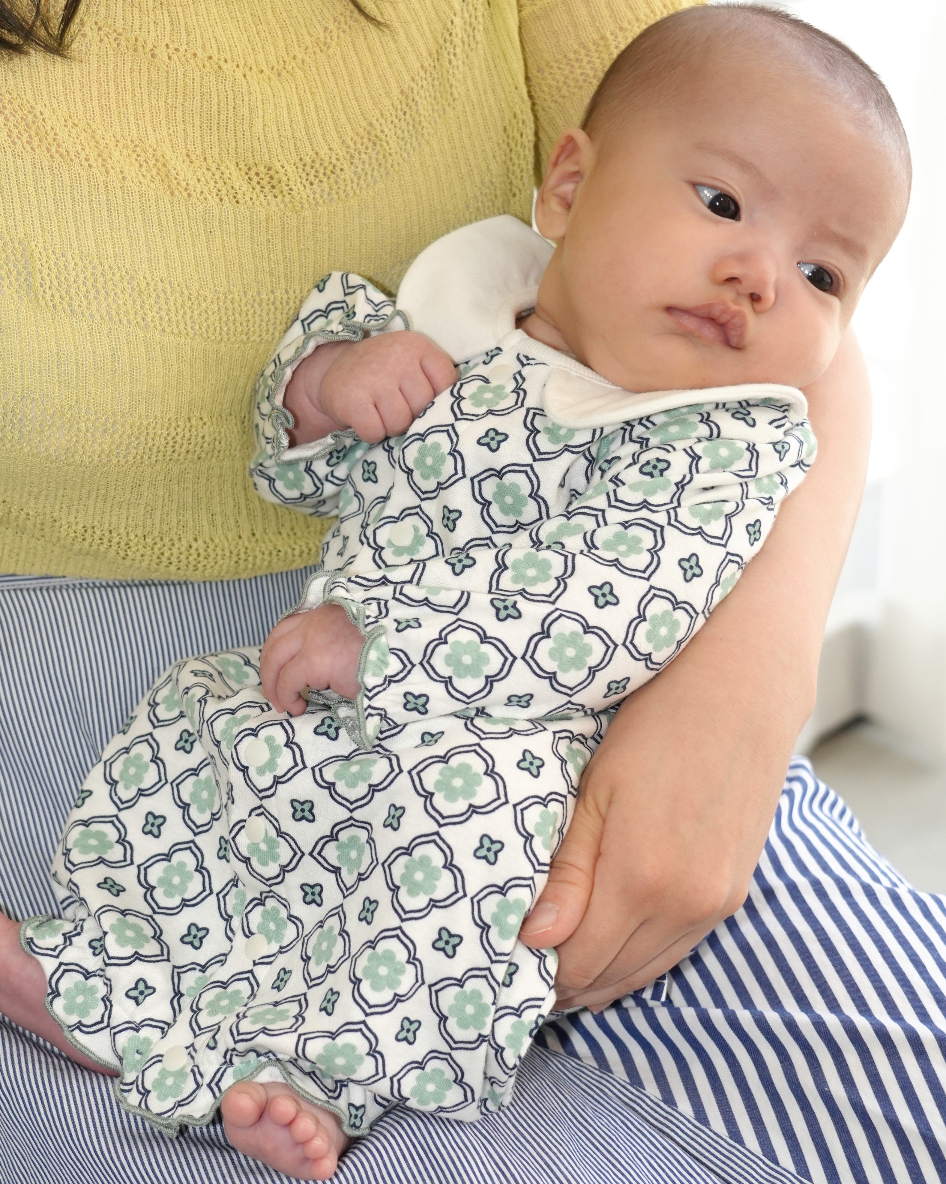 Vintage Tile Pattern Two Way All【110110】 (green)