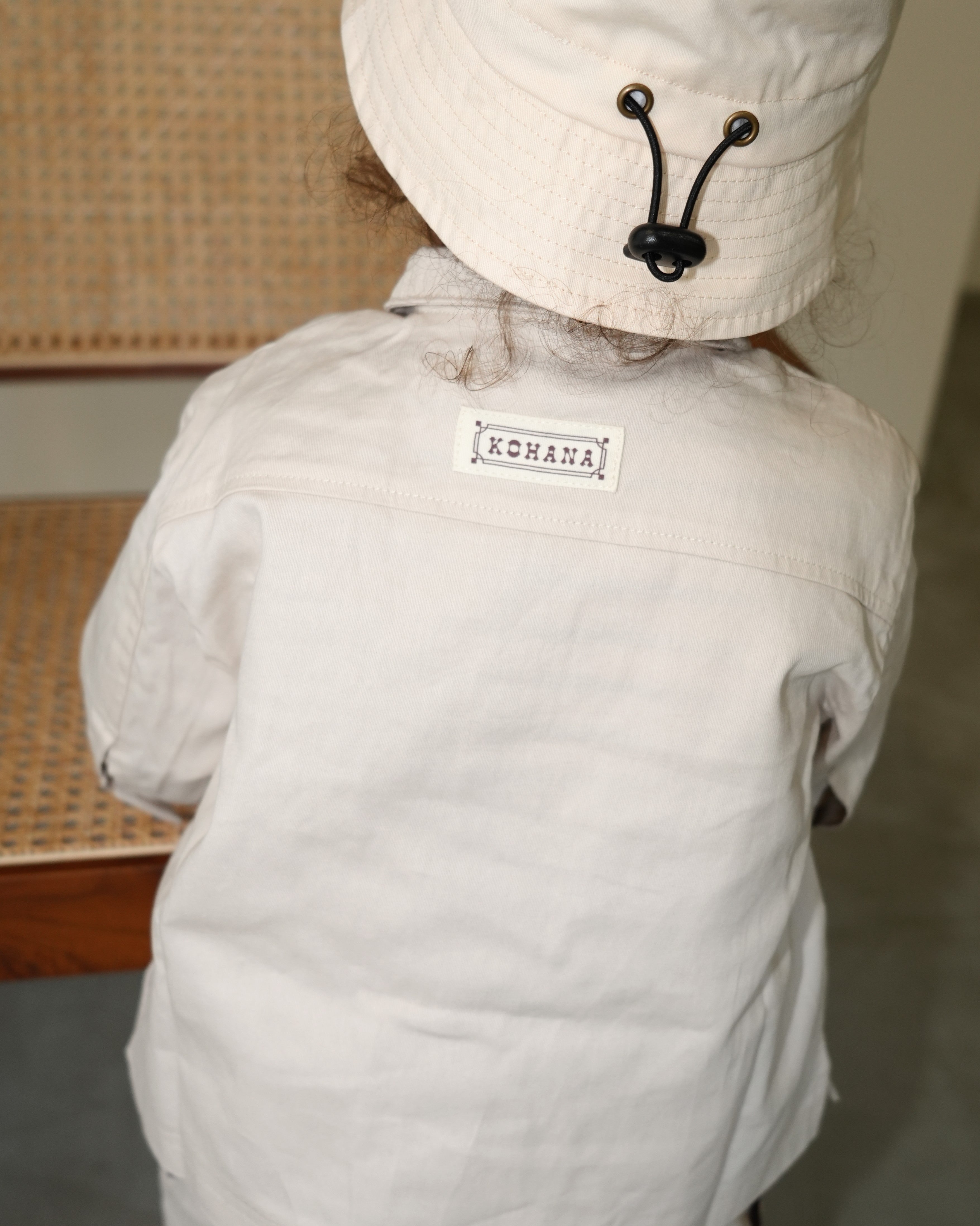 Moon & Sun Cotton Twill Shirt【110418】 (ivory)