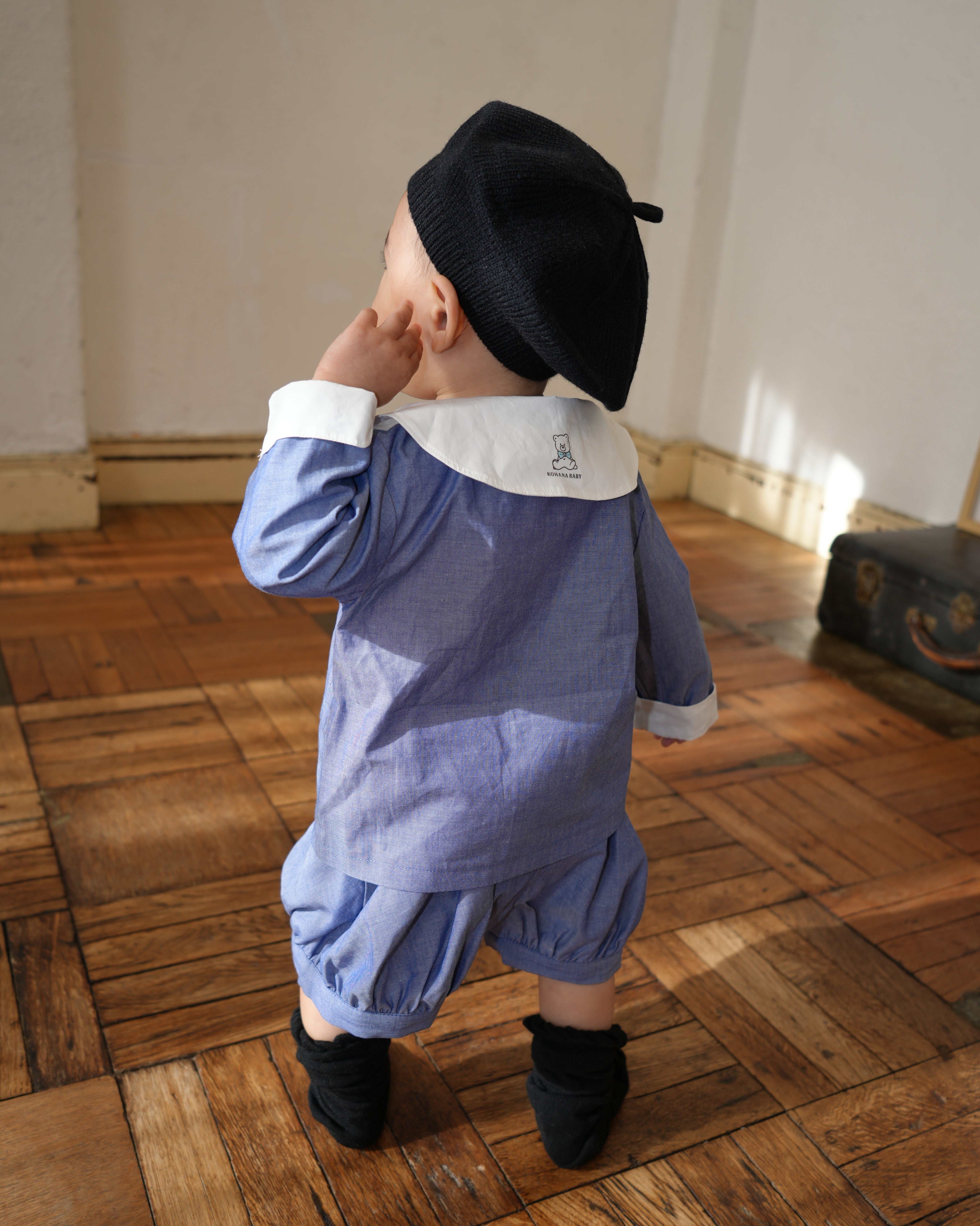 セーラーカラーセットアップ【110044】（blue）