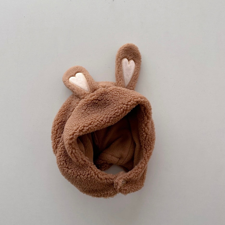 Rabbit ear heart hat [A188]