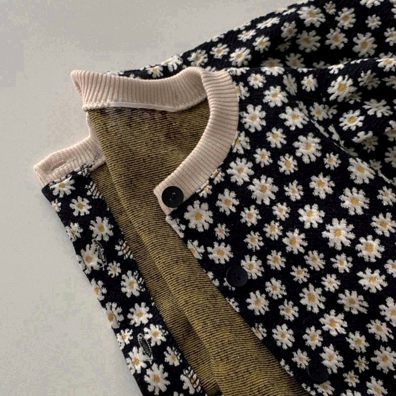 Daisy knit cardigan [N2341]
