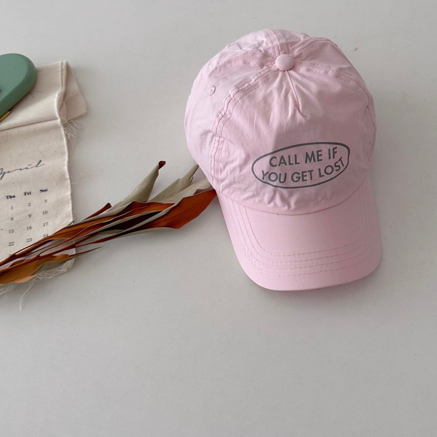 Pink design cap [A199]